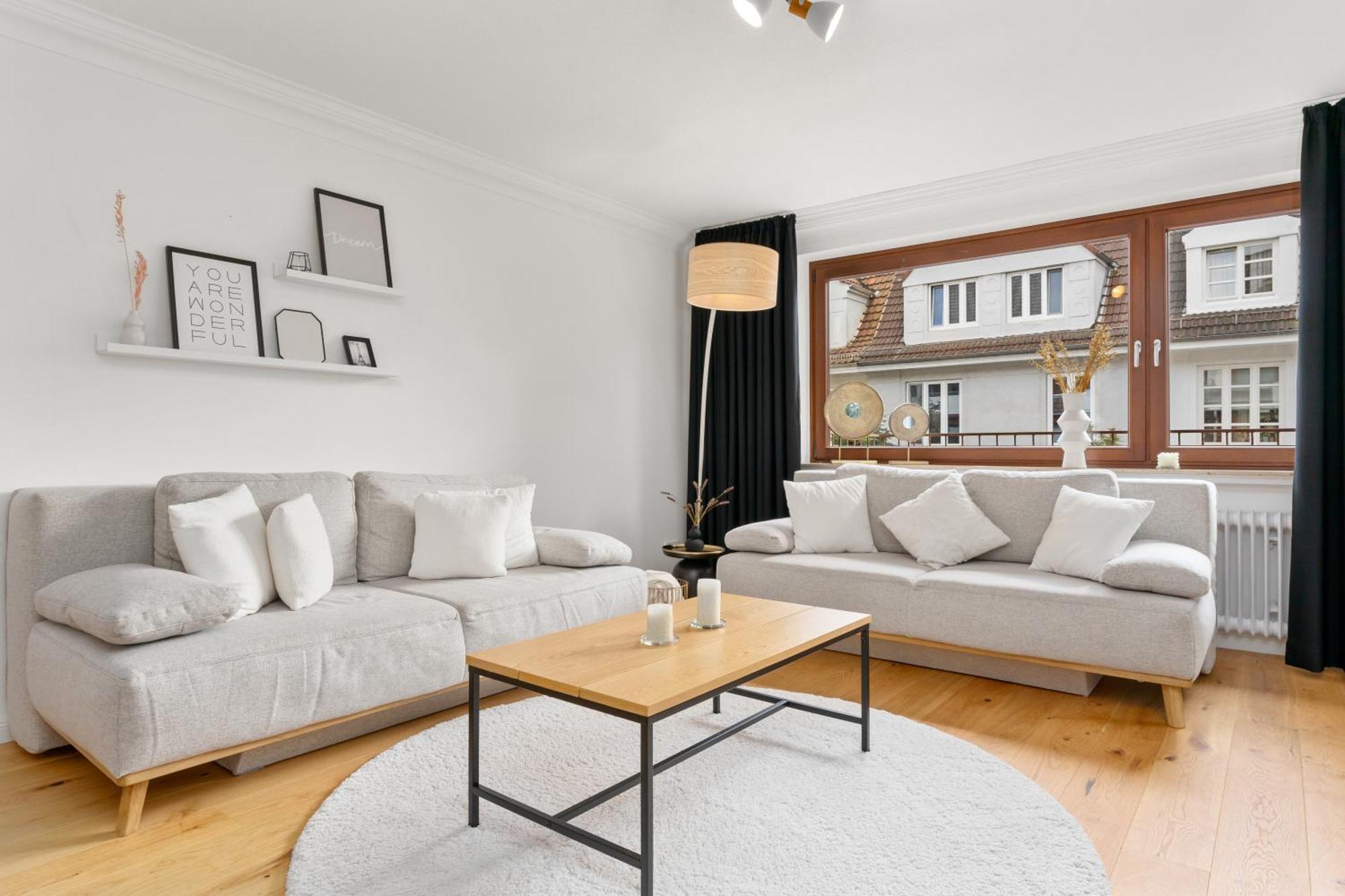 Mel&Bens Modern Oak-Apartments Fuer Bis Zu 12 Personen Bremen Exterior photo