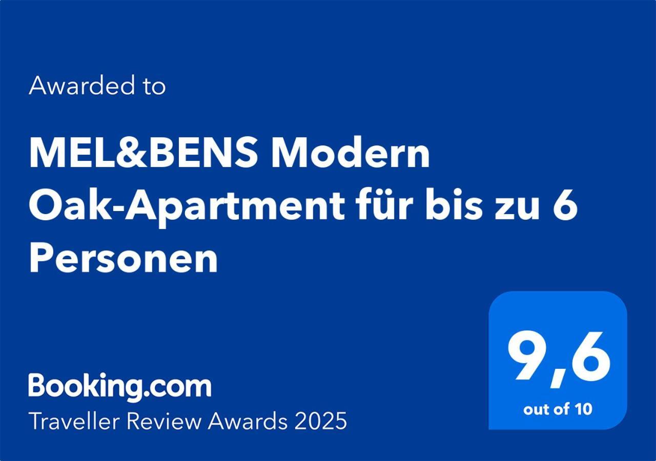 Mel&Bens Modern Oak-Apartments Fuer Bis Zu 12 Personen Bremen Exterior photo