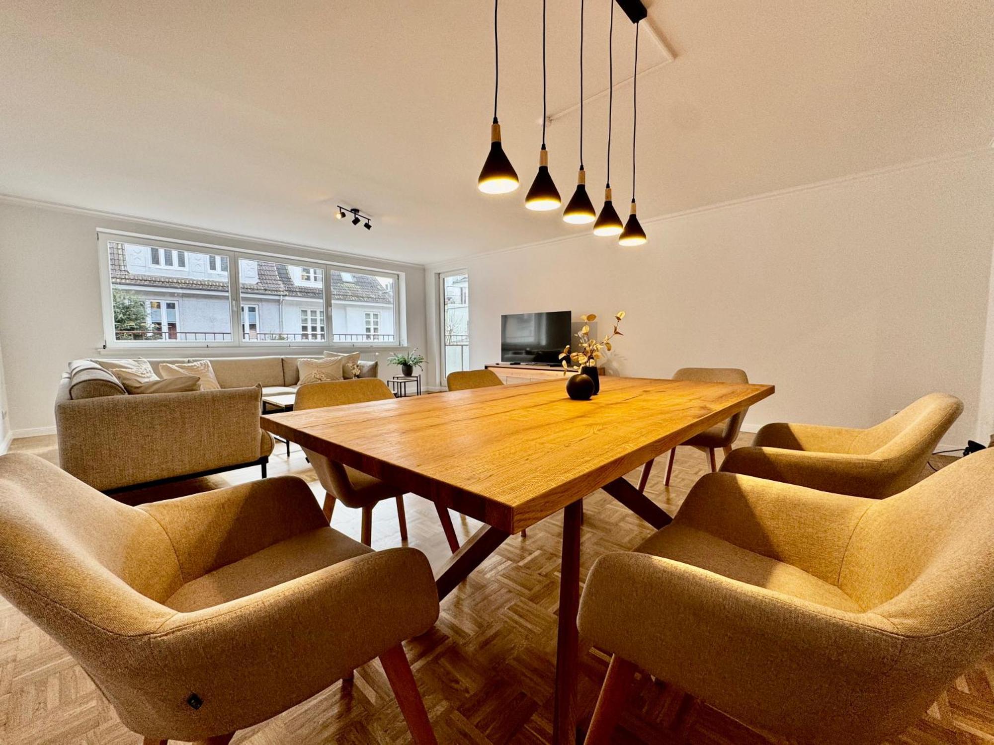 Mel&Bens Modern Oak-Apartments Fuer Bis Zu 12 Personen Bremen Exterior photo