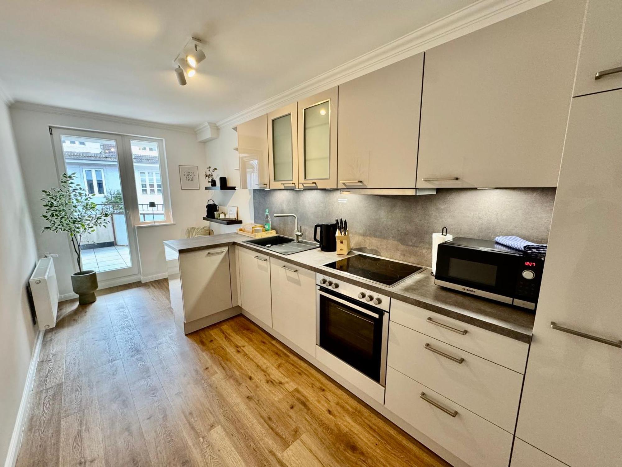 Mel&Bens Modern Oak-Apartments Fuer Bis Zu 12 Personen Bremen Exterior photo